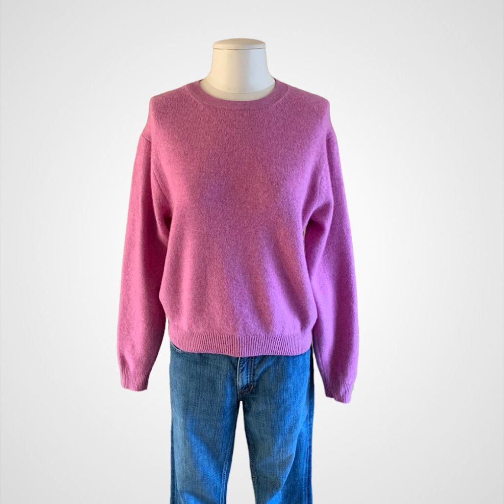 Uniqlo Pink Wool Pullover Sweater